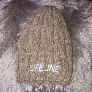 Hit Wear lifeline beanie taupe. Never worn.